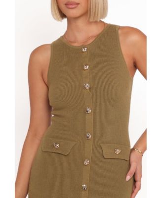 Women's Aspen Button Up Knit Dress