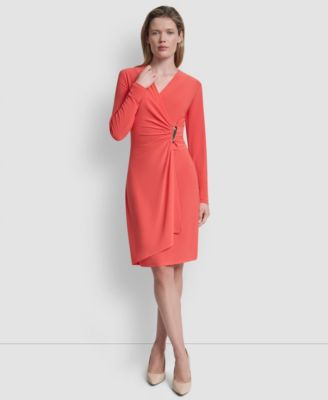 Women's V-Neck Wrap Dress