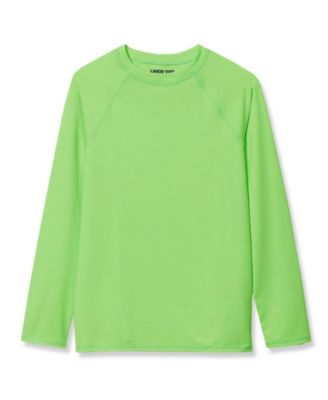 Big Boys Husky Sunshade UPF 50 Chlorine Resistant Long Sleeve Crew Neck Rash Guard