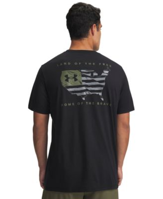 Men's Freedom Flag USA Short-Sleeve T-Shirt