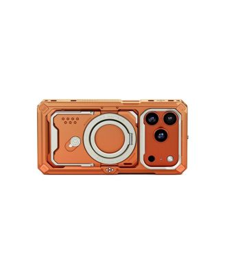 Khronos iPhone 17 Pro Case - Orange