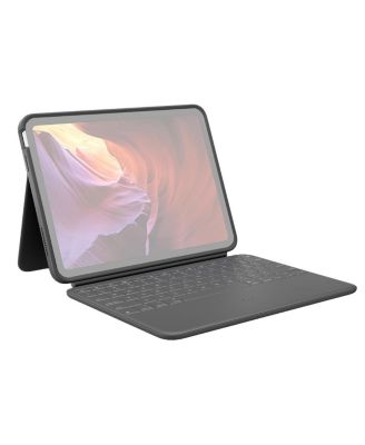 Rugged Folio Protective Keyboard Case for Apple iPad 10.9" 10th Gen and A16