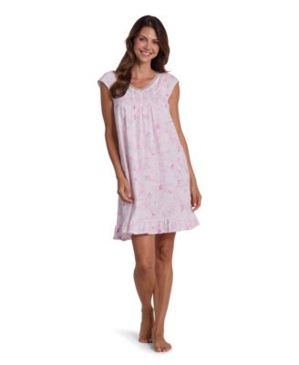 Women's Printed V-Neck Nightgown