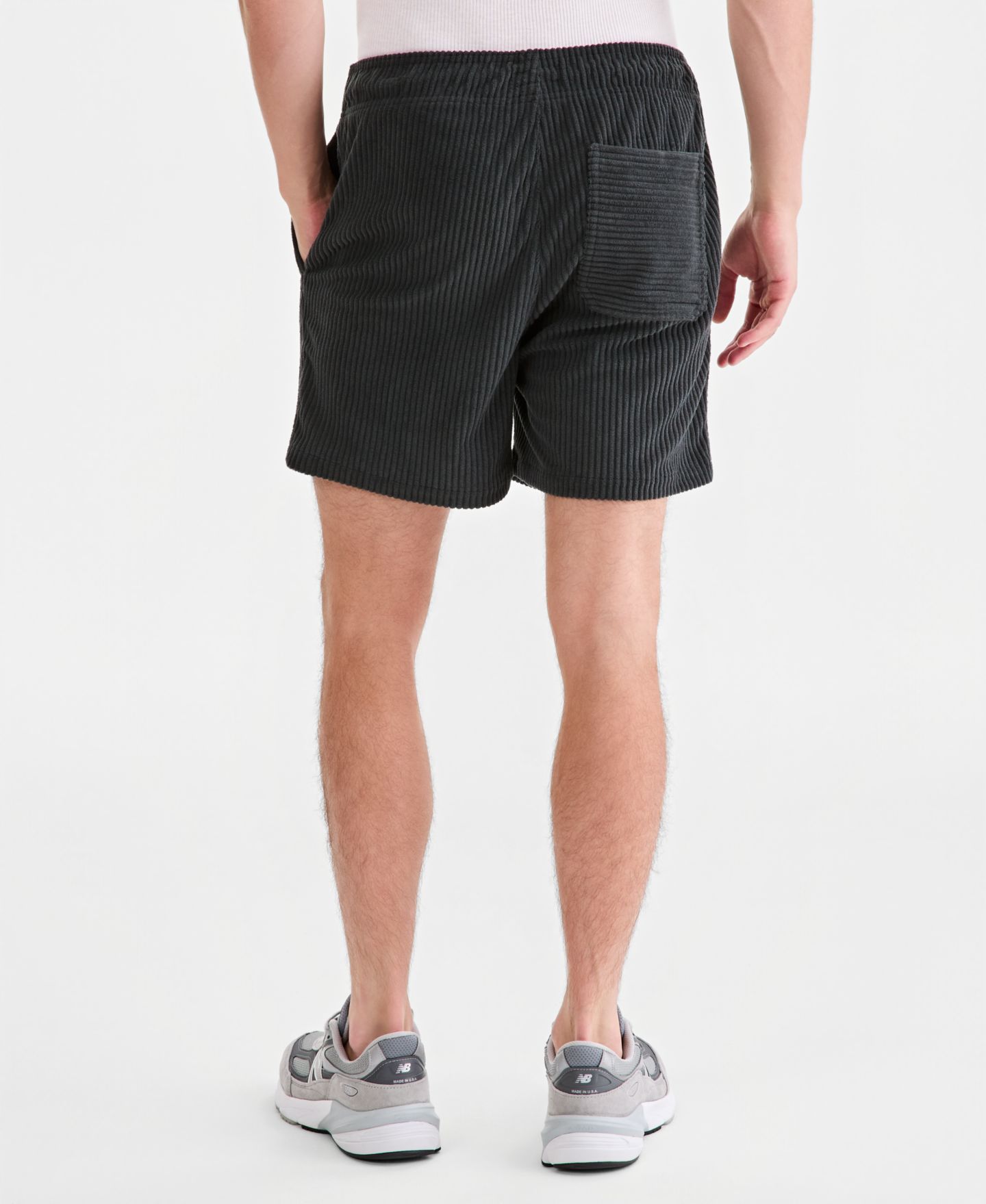 Мужские шорты Sun + Stone Drawcord 6" Pull-On, цвет: Чёрный теневой — фото 2