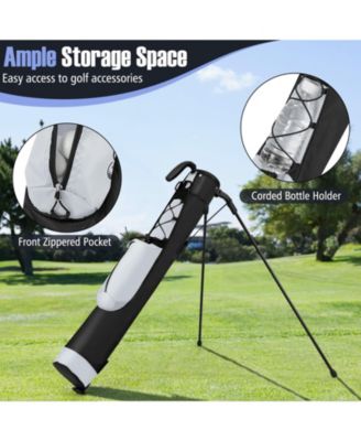 Lightweight Golf Stand Bag Par 3 and Executive Courses Carry Bag Shoulder Strap