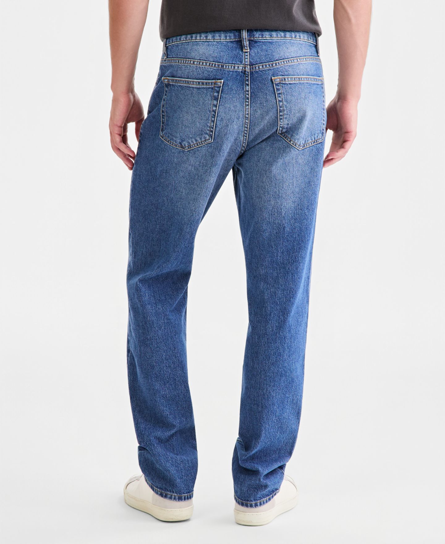 Мужские джинсы Sun + Stone Muse Straight-Fit, цвет: Варёный — фото 3