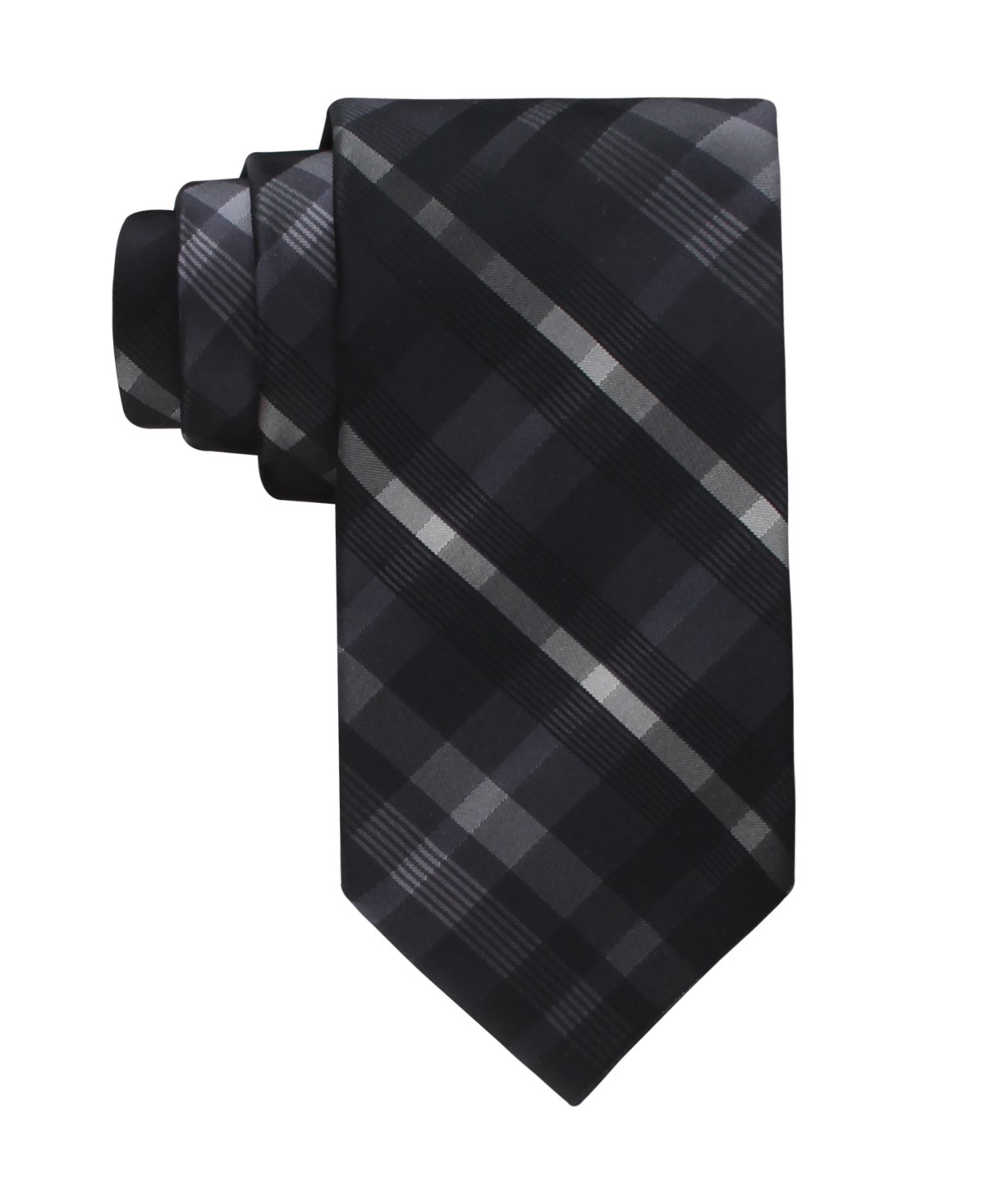 Мужские Calvin Klein Men's Drogo Plaid Pattern Tie — фото 1
