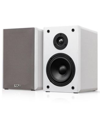 5.25 Home Theater Speakers - 2-Way Audiophile Sound with Wall Mount Bracket (PHQBS53WH)