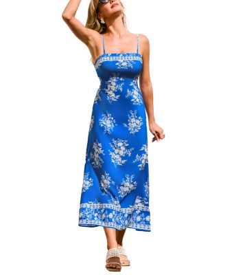 Women's Too Hot to Care Floral Maxi Beach Dress