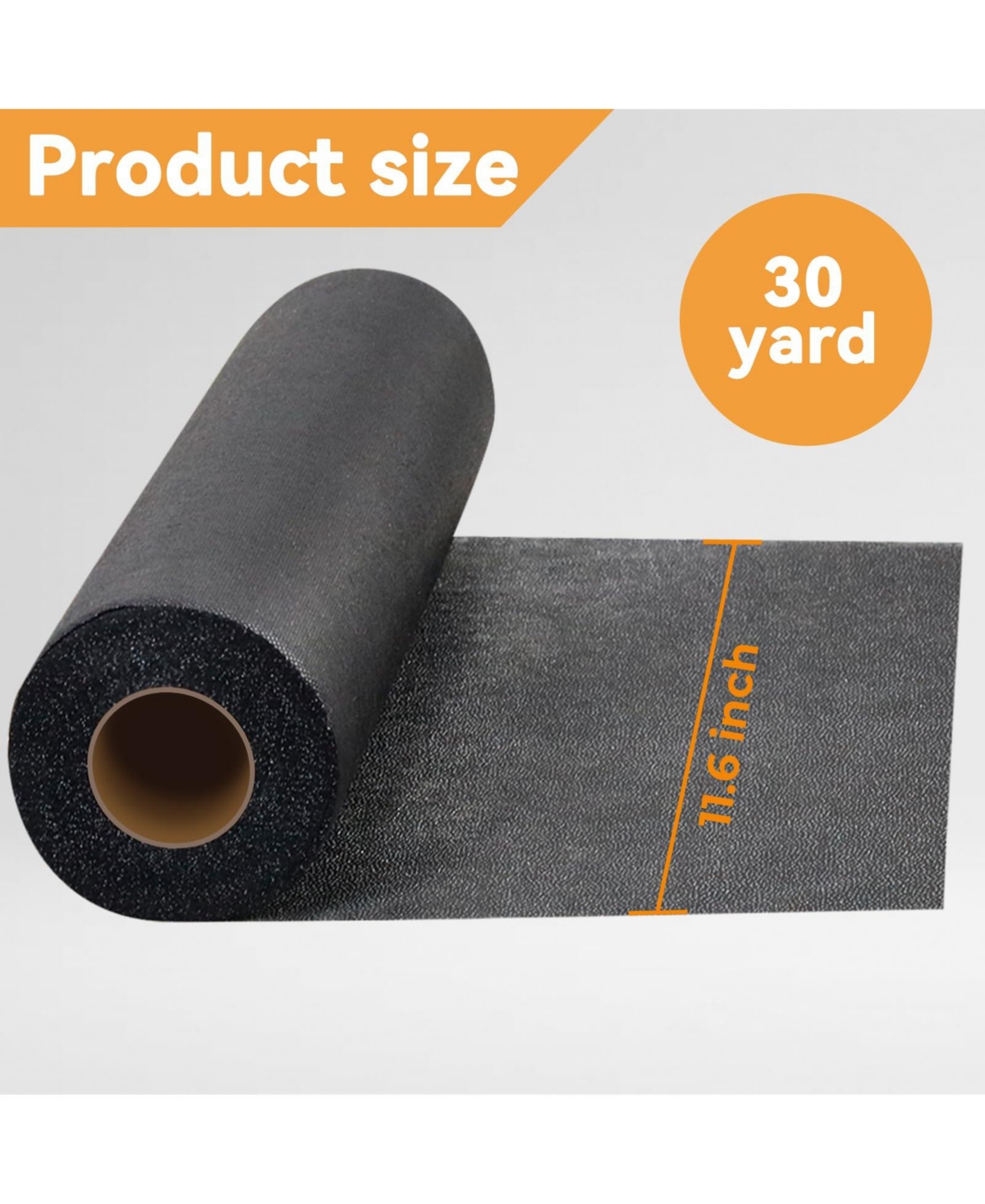 Gnuadz Iron-on Non-woven Fusible Interfacing Polyester Single-sided Diy Crafts 11.6" X 30