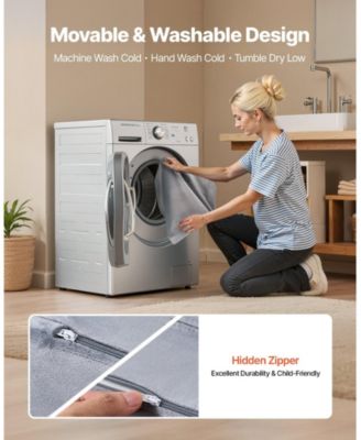 2-in-1 Kids Sofa Foldable Toddler Couch Convertible Chair and Lounger