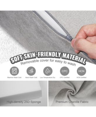 4Pcs Modular Kids Play Couch Toddler Sofa Bed for Playroom