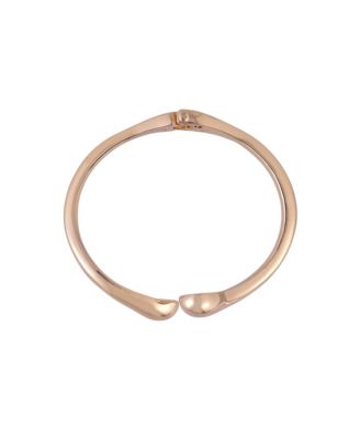Tone Hinge Bracelet Brass