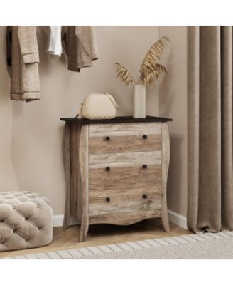 3 Drawer Fabric Dresser for Bedroom with Anti-Tip Kit