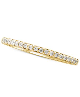 Diamond Stackable Band (1/7 ct. t.w.) in 14k White or Yellow Gold