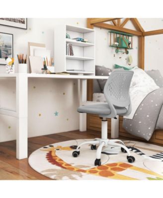 Ergonomic Adjustable-Height Mesh Children Study Chair