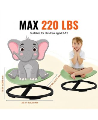 Kids Swivel Chair, 220 lbs Capacity, Sensory Spinning Chair, for Focus and Balance