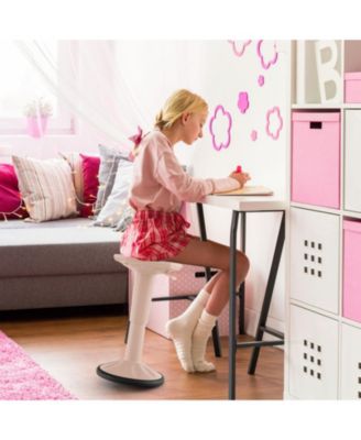 Adjustable-Height Wobble Stool for Active Seating