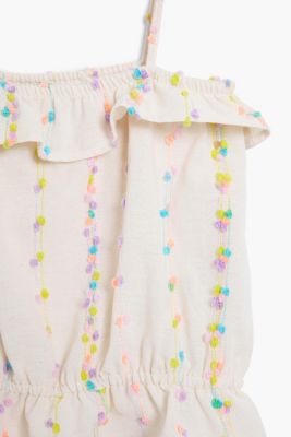 Girls Girls's Pom-pom strap top