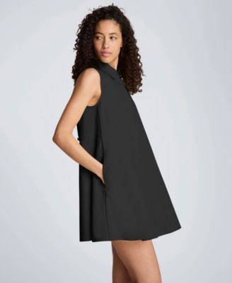 Women's Sleeveless Trapeze Mini Dress