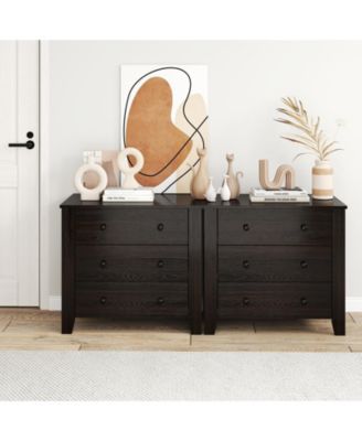 Large 3 Drawer Chest Modern Dresser Nightstand Storage 