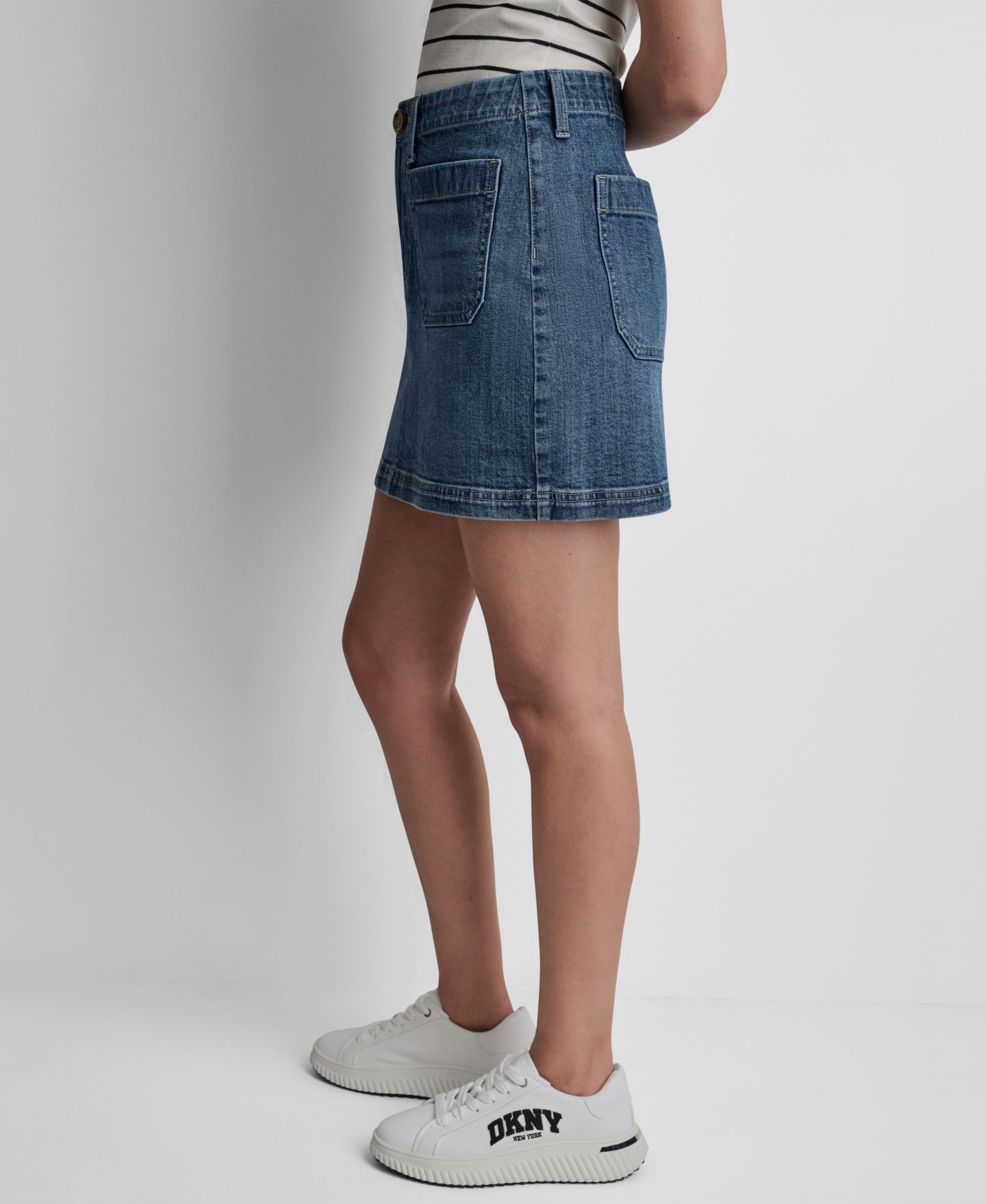 Женская юбка DKNY Jeans High-Rise Mini — фото 3