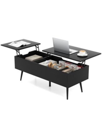Coffee Table Lift Top with 2 Hidden Compartments