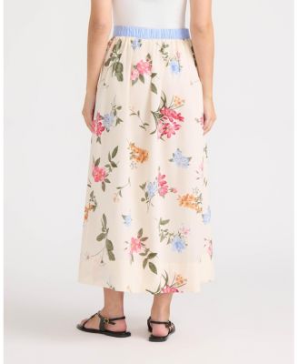 Women's Maxi Skirt with Pleats