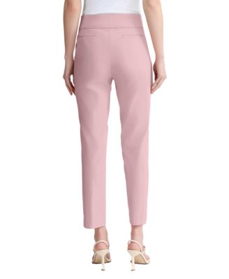 Women's Straight-Leg Pull-On Ankle Pants