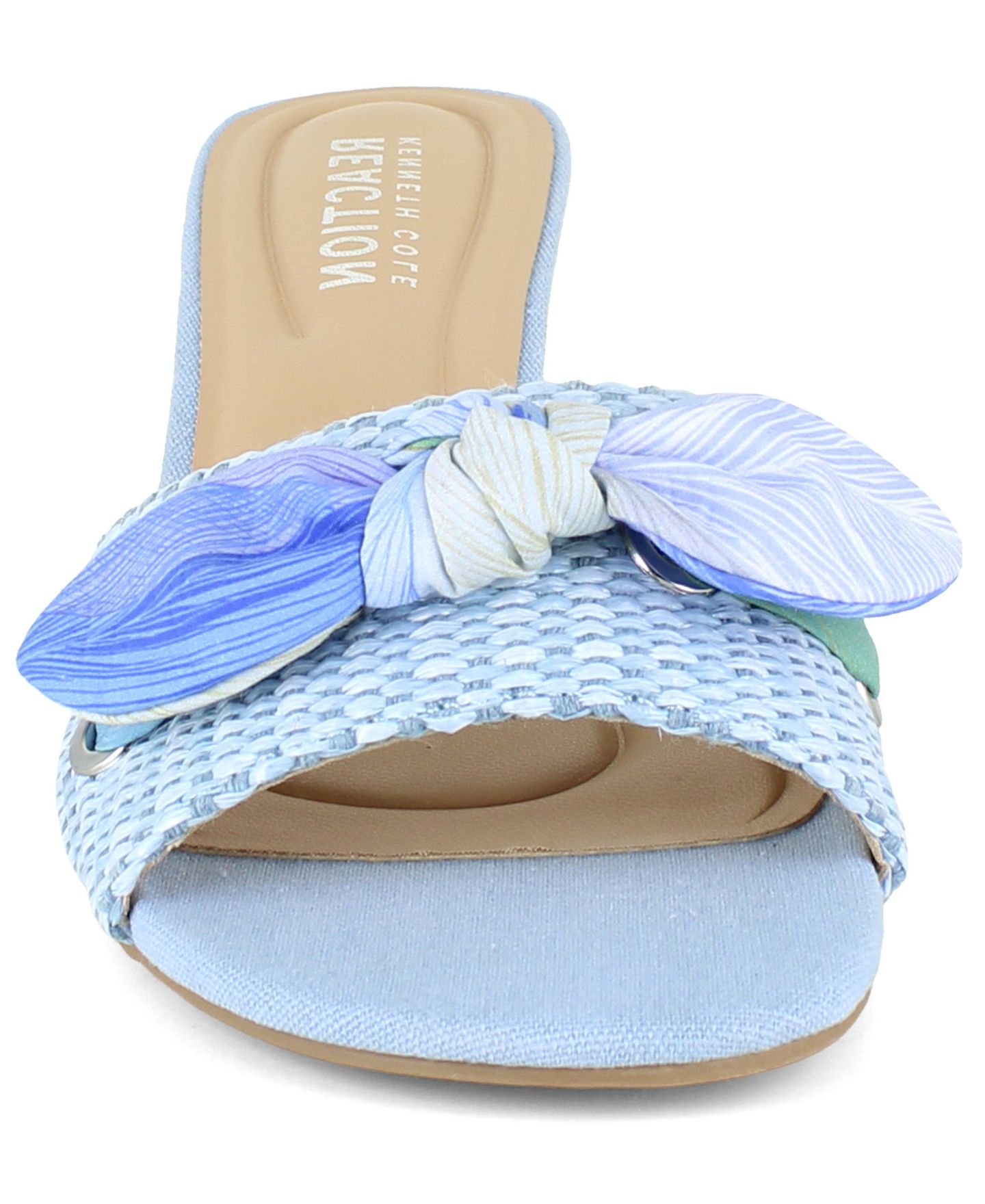 Женские сандалии Kenneth Cole Reaction Bahama Tie Slip-On Dress Sandals, цвет: Синий — фото 7