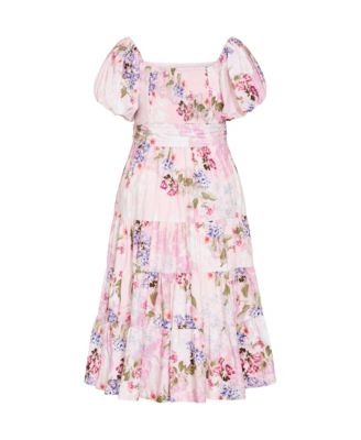 Women's Aliyah Print Midi Dress