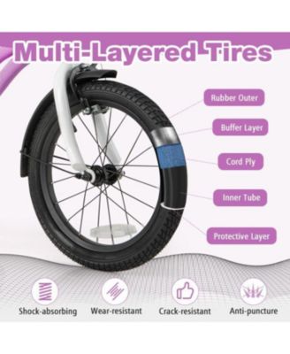 Kids 16 Inch Bike with 2 Brakes