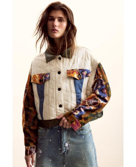 Женские куртки Desigual Trucker jacket M. Christian Lacroix