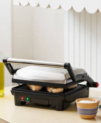 4-Slice 3-in-1 Panini Press Grill