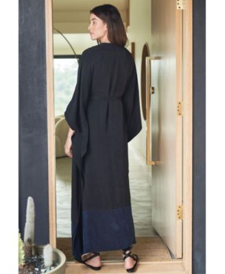 Women's Ocean+Main Colorblock Belted Caftan