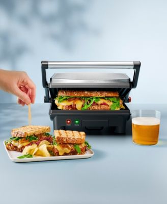 4-Slice 3-in-1 Panini Press Grill