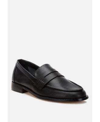 Rag and Co Womens Reiga Low Block Heel Loafers