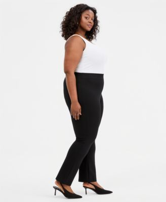 Leggings Plus Size Business Casual & Work Clothes | Macy's