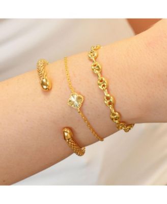 Mariner Link Bracelet 14K Gold-Plated Sterling Silver