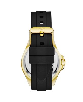 Depth master 4072 Men s Quartz Diver Watch, Silicone Strap, Date, Water Resistant