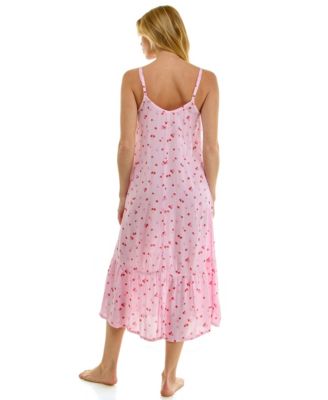 Women's Sleeveless Scoop Neck Cami Gown