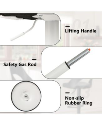 25 in Bar Height Stools Set of 2 with Metal Legs