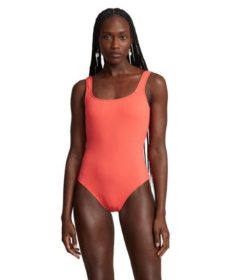 Women's Polo Ralph Lauren Scoopback One-Piece Swimsuit