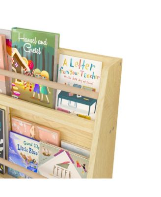 3-Tier Kids Book Rack Bedroom Playroom Classroom Organizer