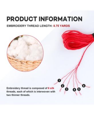 250 colors Embroidery Thread Floss Friendship Bracelet String Cross Stitch Cotton Yarn Sewing Crochet Craft Supplies