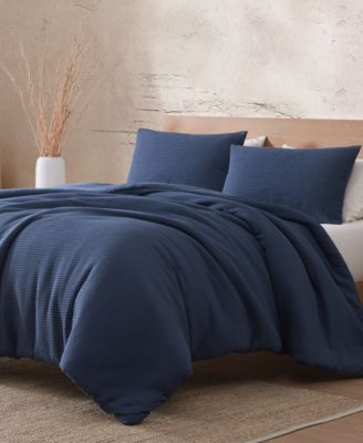 Warren Waffle 4-Piece Comforter Cover Sets