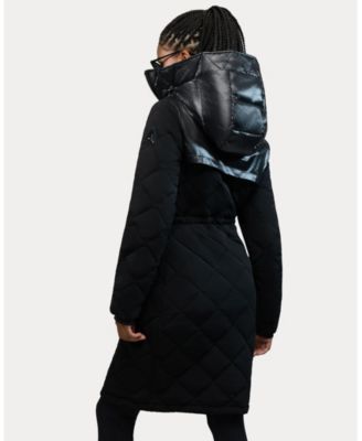 Women's Arly Elongated Hybrid Lightweight Puffer Coat