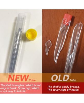 Large Eye Hand Sewing Needles Assorted Sizes Embroidery 25/50 With Threaders 25 Pack