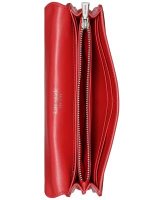 Deco Wavy Large Flap Wallet