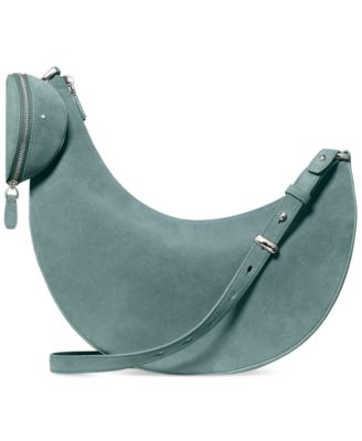 Duo Suede Large Crossbody Handbag